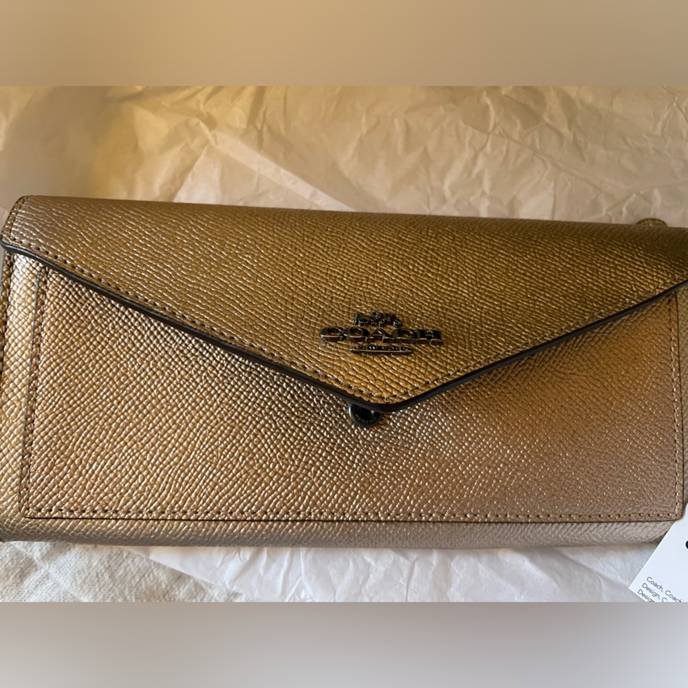 Metallic Coach Wallet - Picture 4 of 8